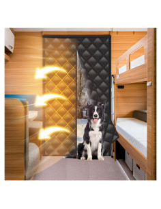 Cortina Térmica Aislante Hifor para Puerta de RV 83.82x203.2cm