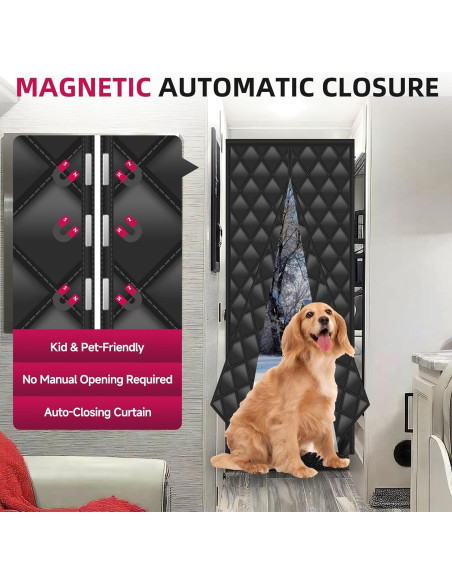 Cortina Térmica Aislante Hifor para Puerta de RV 83.82x203.2cm