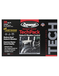 Dynamat Xtreme Aislamiento Acústico para Automóviles - 7 Hojas