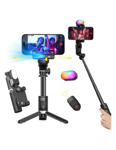 Gimbal Estabilizador M1 Pro AOCHUAN para Smartphone 4 en 1