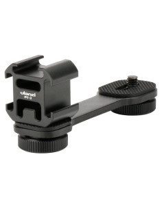 Adaptador Triple de Zapata Fría Ulanzi PT-3 para Gimbal