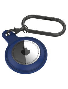 Funda de Silicona Punkcase para AirTag 2021 Azul Cobalto