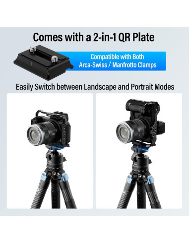 Jaula de cámara SIRUI para Nikon Z5 Z6 Z7 Z6II Z7II con mango