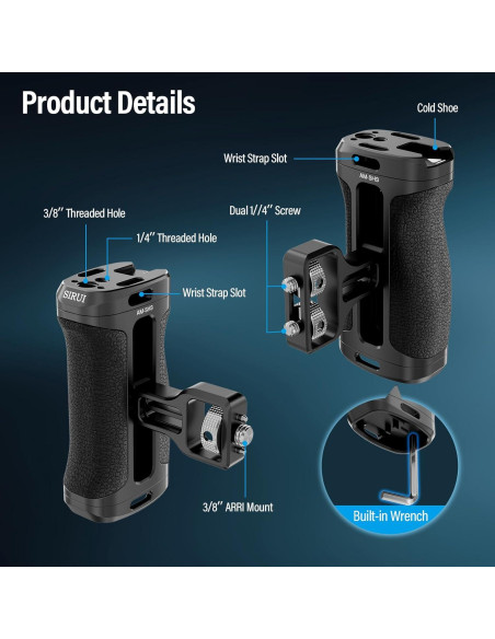 Jaula de cámara SIRUI para Nikon Z5 Z6 Z7 Z6II Z7II con mango Jaula de cámara SIRUI para Nikon Z5 Z6 Z7 Z6II Z7II con mango