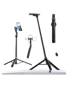 Trípode Magnético ULANZI TT88 para Teléfono 145 cm Negro