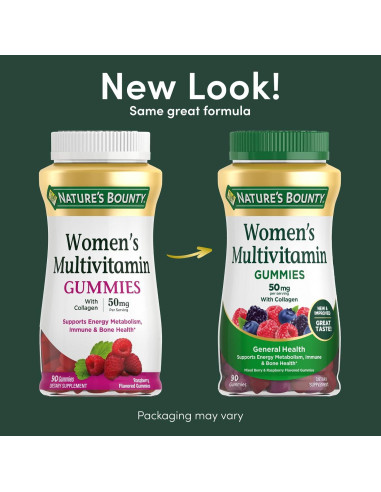 Gominolas Multivitamínicas para Mujeres Nature's Bounty 90 Unidades