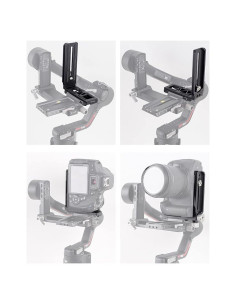 Soporte en L para cámara Leshareselect LB-RSL, 115x110mm