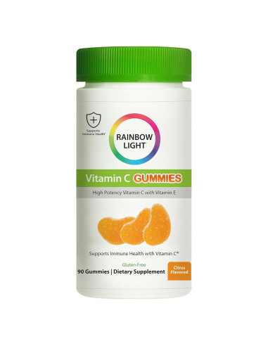 Gomitas de Vitamina C Rainbow Light 90 unidades Sabor Cítrico