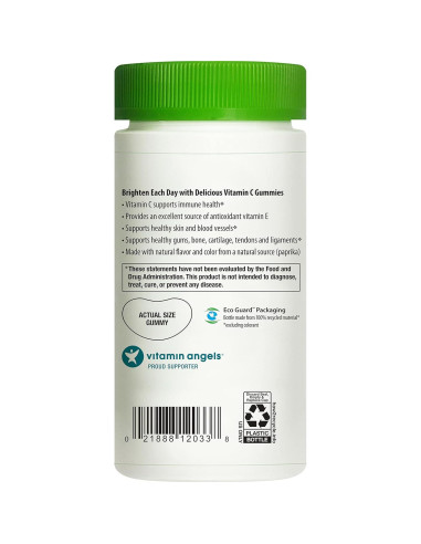 Gomitas de Vitamina C Rainbow Light 90 unidades Sabor Cítrico