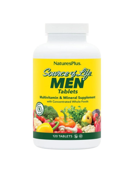 Suplemento Multivitamínico para Hombres Natures Plus - 240 Tabletas Suplemento Multivitamínico para Hombres Natures Plus - 240 Tabletas