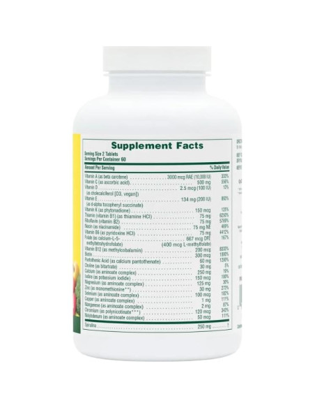 Suplemento Multivitamínico para Hombres Natures Plus - 240 Tabletas Suplemento Multivitamínico para Hombres Natures Plus - 240 Tabletas
