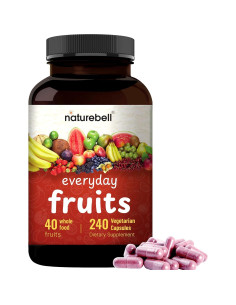 Suplemento de Frutas y Verduras NatureBell - 480 Cápsulas Vegetarianas 2