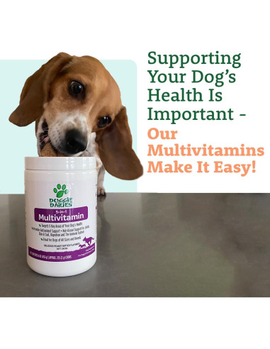 Multivitamina para Perros Doggie Dailies 5 en 1 Mantequilla de Maní