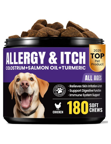 Masticables BuddyCheer para Alergias en Perros 180ct