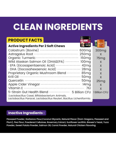 Masticables BuddyCheer para Alergias en Perros 180ct