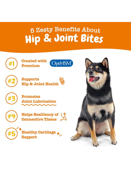 Suplemento Articular para Perros Zesty Paws - Glucosamina 90 Unidades