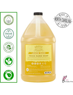Jabón Líquido de Manos Orgánico Castile Adams 3.78L Salvia Limón 2