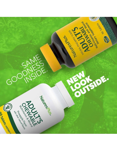 Multivitamina Masticable Natures Plus 90 Tabletas Sabor Piña