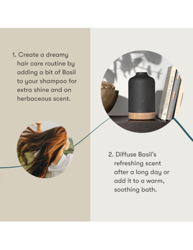 Aceite Esencial de Albahaca Young Living 15ml - Alivio Muscular y Aromaterapia