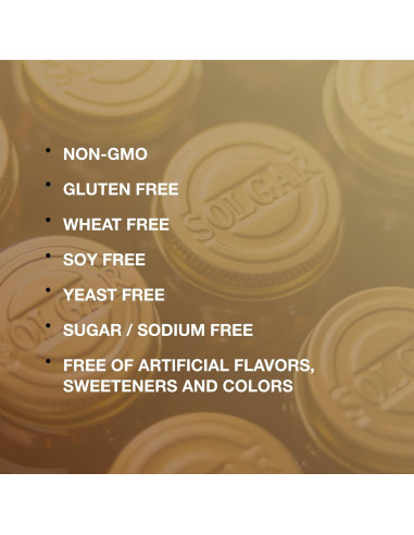 Solgar Ester-C Plus 500 mg Vitamina C Vegetal - 50 Cápsulas