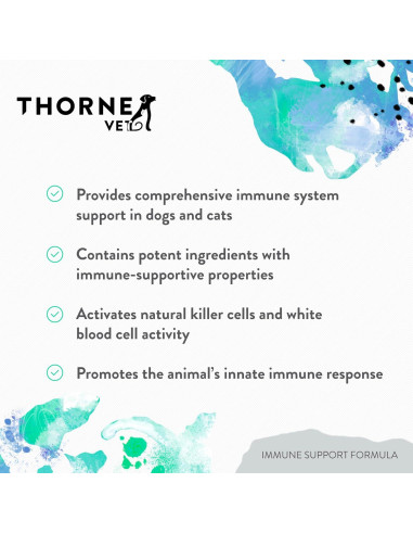 Suplemento Inmunológico ThorneVET para Perros y Gatos 90 Masticables