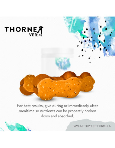 Suplemento Inmunológico ThorneVET para Perros y Gatos 90 Masticables