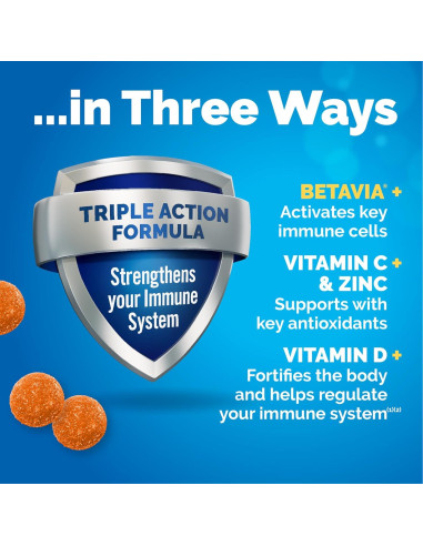 Emergen-C Gominolas Inmunes 750 mg Vitamina C Sabor Naranja