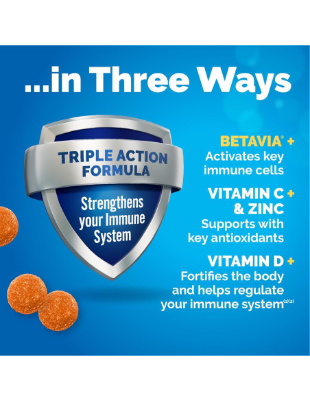 Emergen-C Gominolas Inmunes 750 mg Vitamina C Sabor Naranja