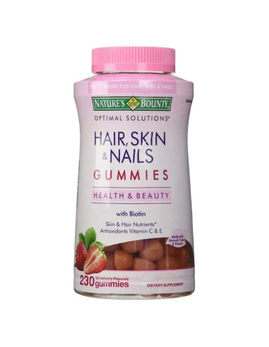 Gominolas Nature's Bounty para Cabello, Piel y Uñas - 230 Unidades