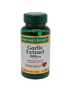 Ajo Nature's Bounty 1000 mg 100 Cápsulas Blandas
