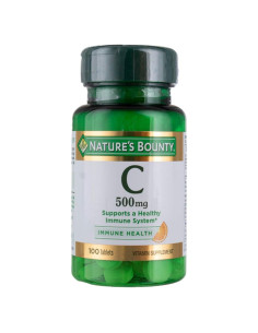 Vitamina C Nature's Bounty 500mg 100 Tabletas
