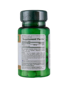 Vitamina C Nature's Bounty 500mg 100 Tabletas 2