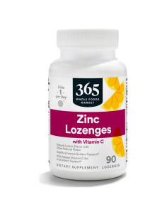 Suplemento de Zinc y Vitamina C 365 Whole Foods 90 Cápsulas