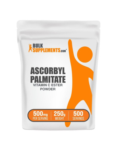 Polvo de Palmitato de Ascorbilo BulkSupplements 250g - Vitamina C