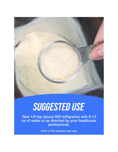 Polvo de Palmitato de Ascorbilo BulkSupplements 250g - Vitamina C