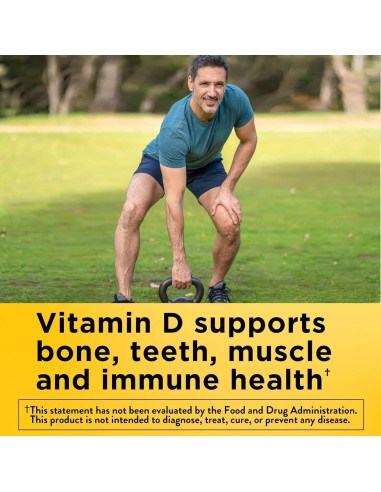 Nature Made Vitamina D3 K2 5000 UI 30 Gelatinas Blandas