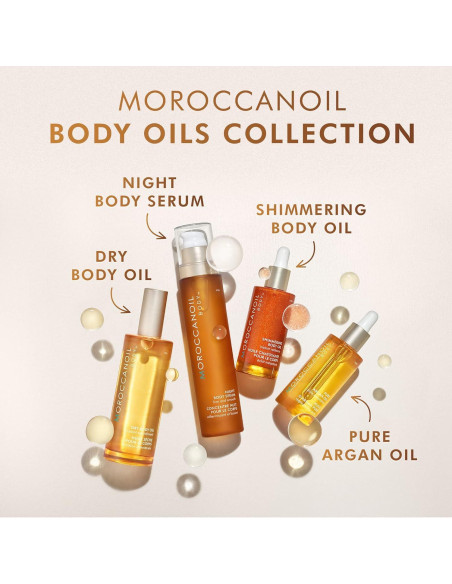 Suero Corporal Nocturno Moroccanoil 100 ml - Reafirmante y Suavizante