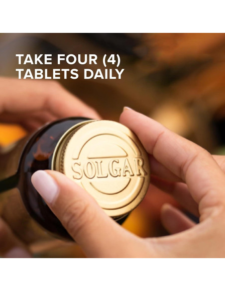 Suplemento de Citrato de Calcio Solgar con Vitamina D3 240 Tabletas