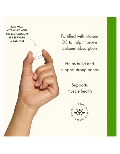 Citrato de Calcio y Vitamina D Swanson 250 Tabletas 315mg