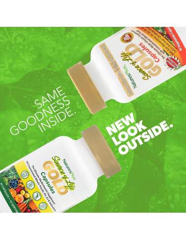 Multivitamínico Natures Plus Fuente de Vida Oro 90 Cápsulas