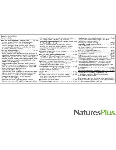 Multivitamínico Natures Plus Fuente de Vida Oro 90 Cápsulas