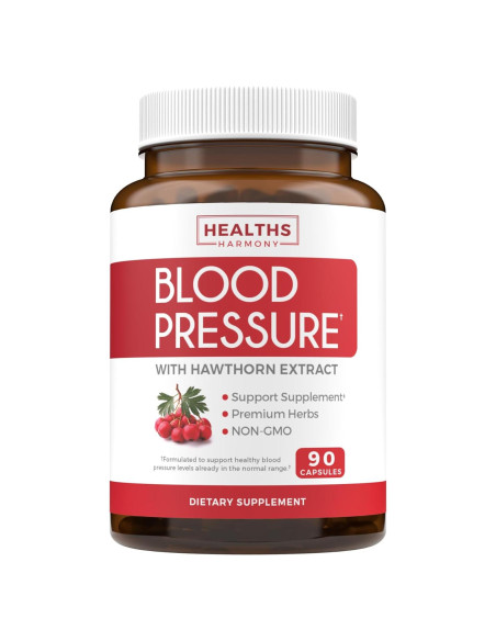 Suplemento Natural de Presión Arterial Healths Harmony - 90 Cápsulas Suplemento Natural de Presión Arterial Healths Harmony - 90 Cápsulas