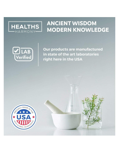 Suplemento Natural de Presión Arterial Healths Harmony - 90 Cápsulas