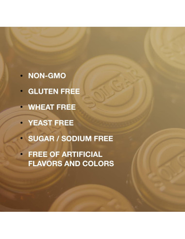 Solgar B-Complejo 50 - 100 Cápsulas Vegetales - Energía y Nervios