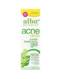 Gel Invisible Tratamiento Acné Alba Botanica 14 g 2% Ácido Salicílico 2