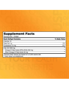 Kirkland Signature Aceite de Pescado 1000 mg 400 Gelatinas 2