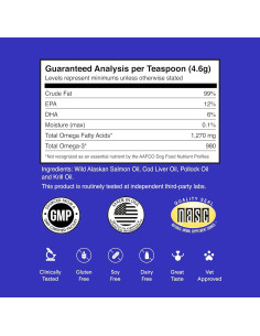 Aceite de Pescado para Perros Wonder Paws Omega 3 - 473 ml 2
