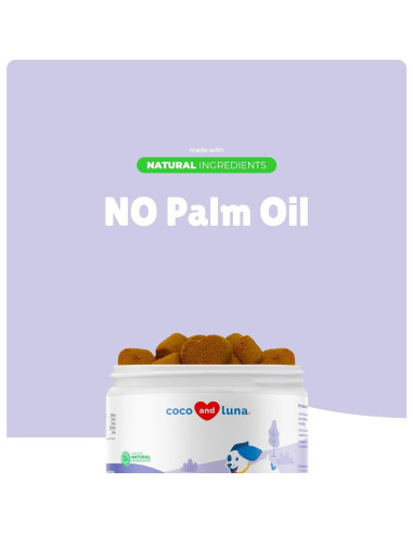 Suplemento Articular para Perros Coco y Luna - Glucosamina, Cúrcuma, Omega 3