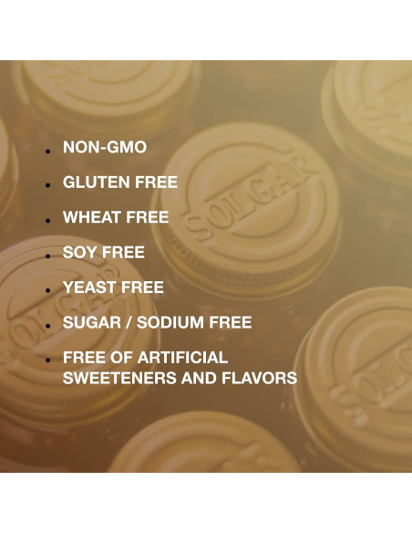 Citrato de Magnesio Solgar 60 Tabletas - Absorbible, Vegano