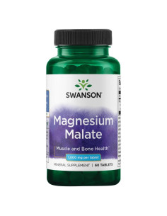 Malato de Magnesio Swanson 1000 mg - 60 Tabletas